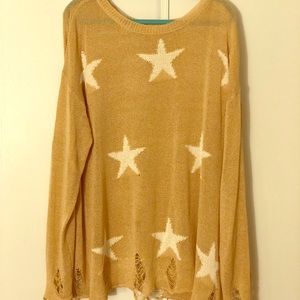 Wild Fox Star Sweater